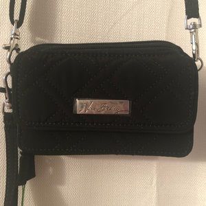 Vera Bradley black crossbody bag